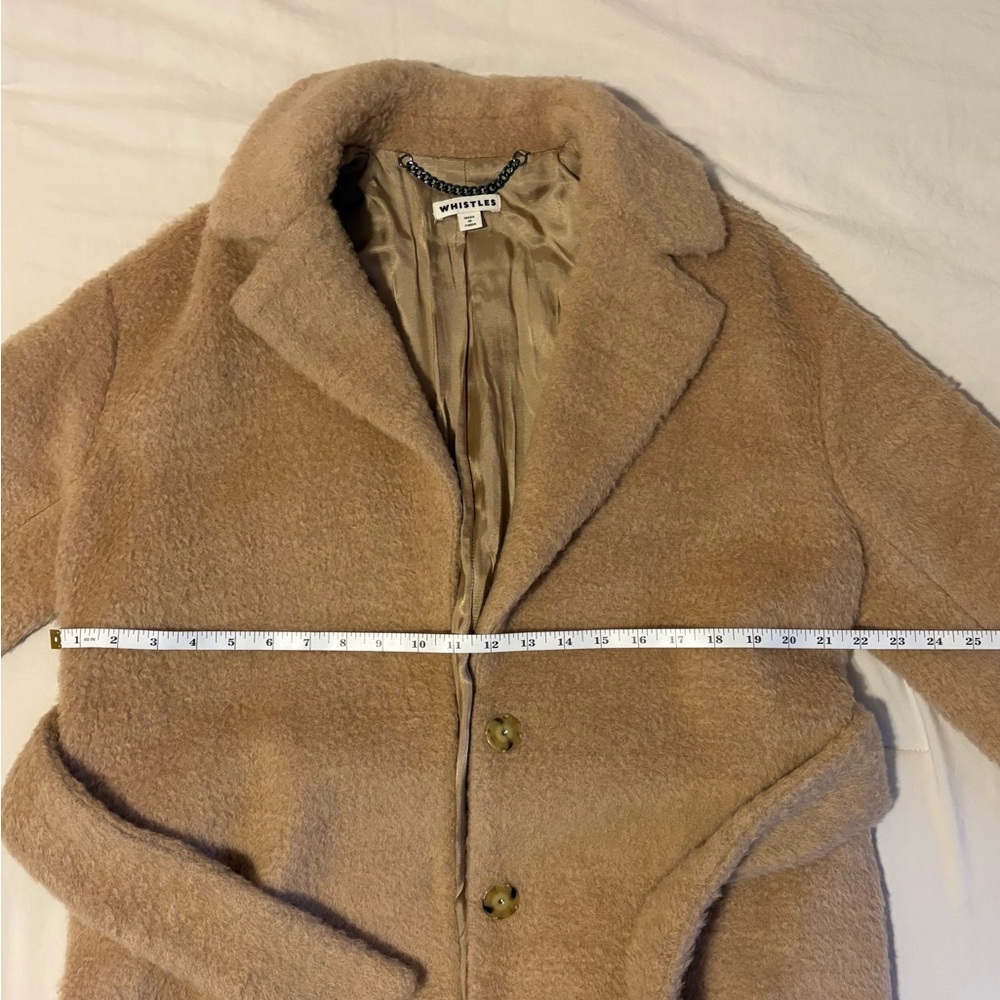 Whistles Camel Teddy Jacket - Picture 7 of 9